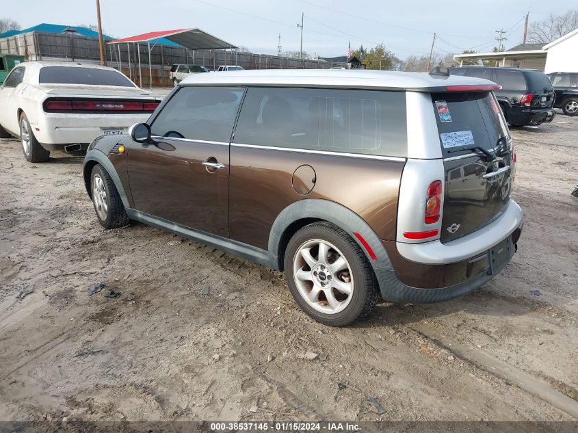 WMWML3C51ATX37089 2010 Mini Cooper Clubman