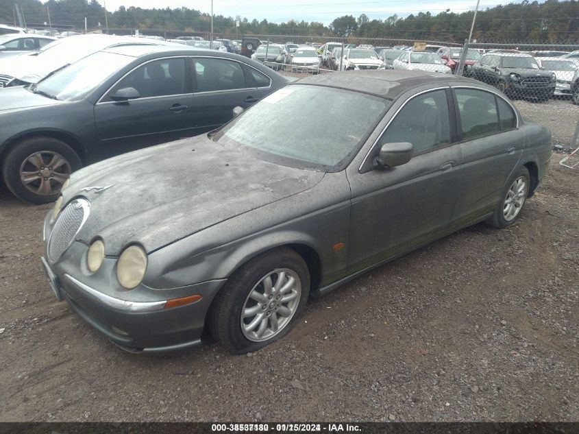 2002 Jaguar S-Type 4.0L V8 VIN: SAJDA01P52GM40849 Lot: 38537180