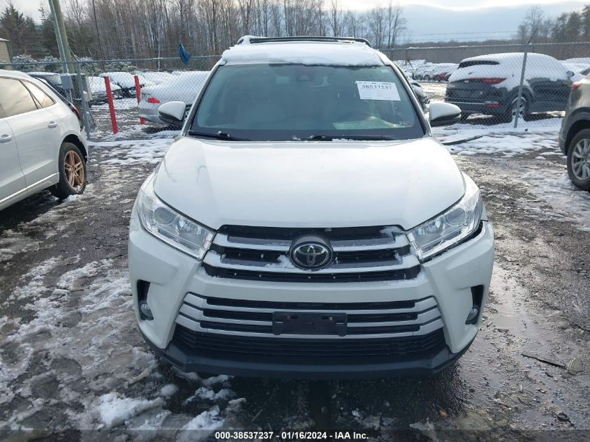 5TDJZRFH0KS597792 2019 Toyota Highlander Xle