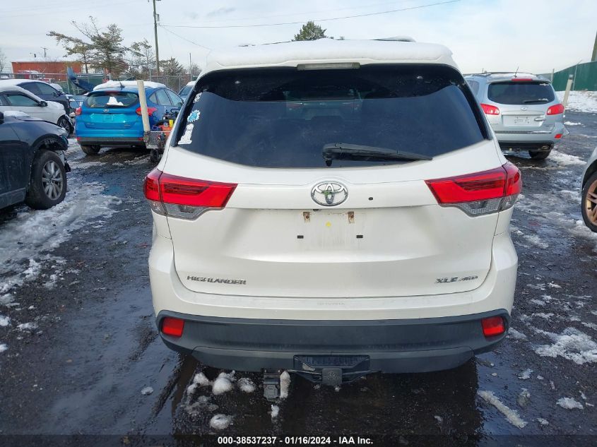 5TDJZRFH0KS597792 2019 Toyota Highlander Xle