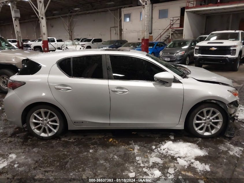 2011 Lexus Ct 200H Premium VIN: JTHKD5BH8B2008897 Lot: 38537383