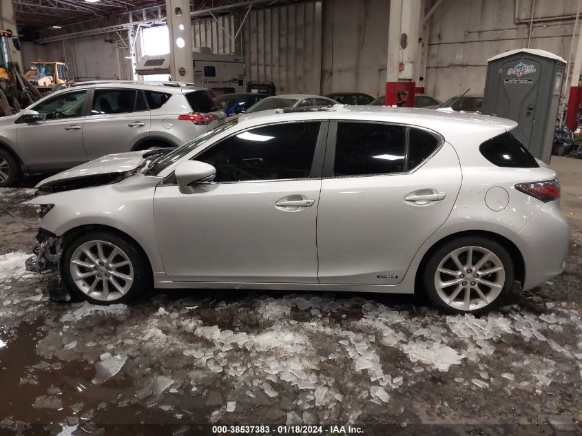 2011 Lexus Ct 200H Premium VIN: JTHKD5BH8B2008897 Lot: 38537383