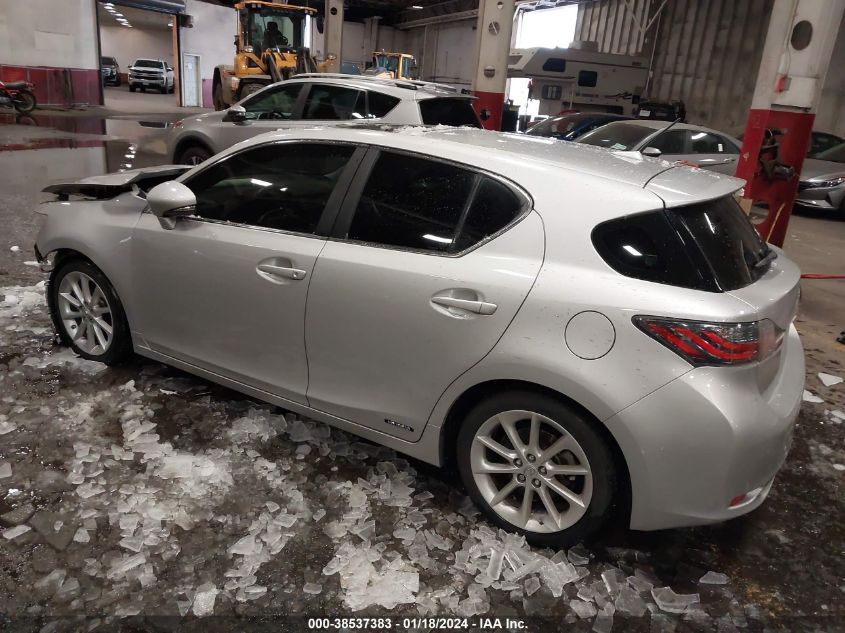 2011 Lexus Ct 200H Premium VIN: JTHKD5BH8B2008897 Lot: 38537383