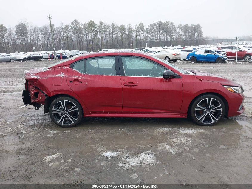 2021 Nissan Sentra Sr Xtronic Cvt VIN: 3N1AB8DV8MY302346 Lot: 38537466