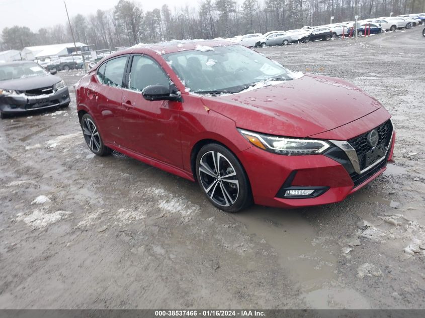 2021 Nissan Sentra Sr Xtronic Cvt VIN: 3N1AB8DV8MY302346 Lot: 38537466