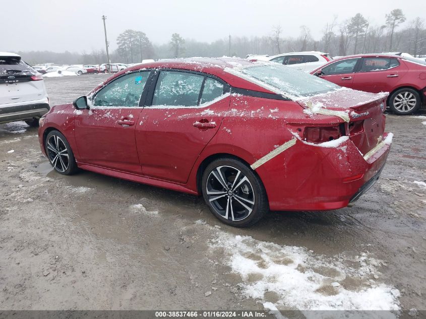 2021 Nissan Sentra Sr Xtronic Cvt VIN: 3N1AB8DV8MY302346 Lot: 38537466