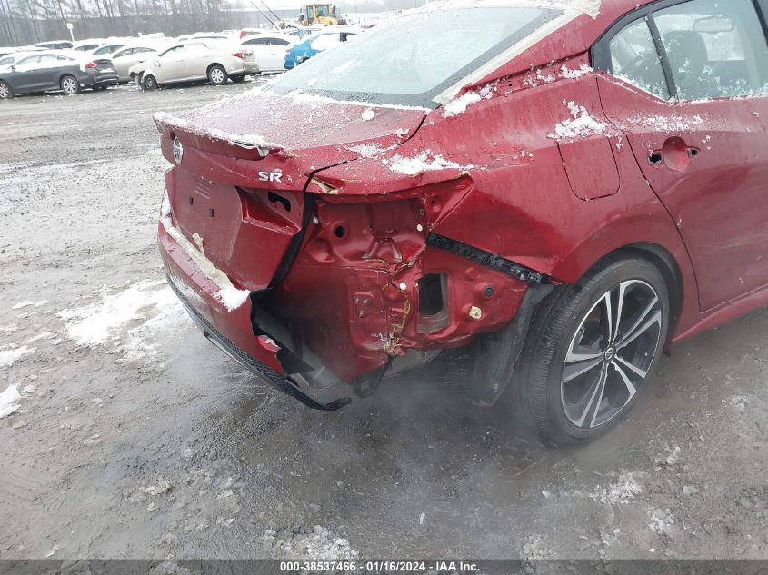 2021 Nissan Sentra Sr Xtronic Cvt VIN: 3N1AB8DV8MY302346 Lot: 38537466