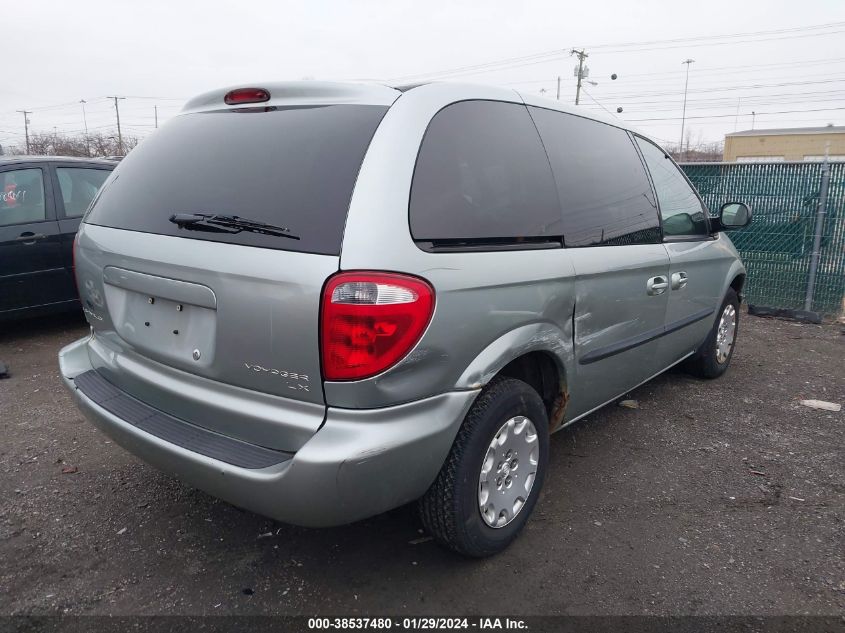 1C4GJ453X3B170784 2003 Chrysler Voyager Lx