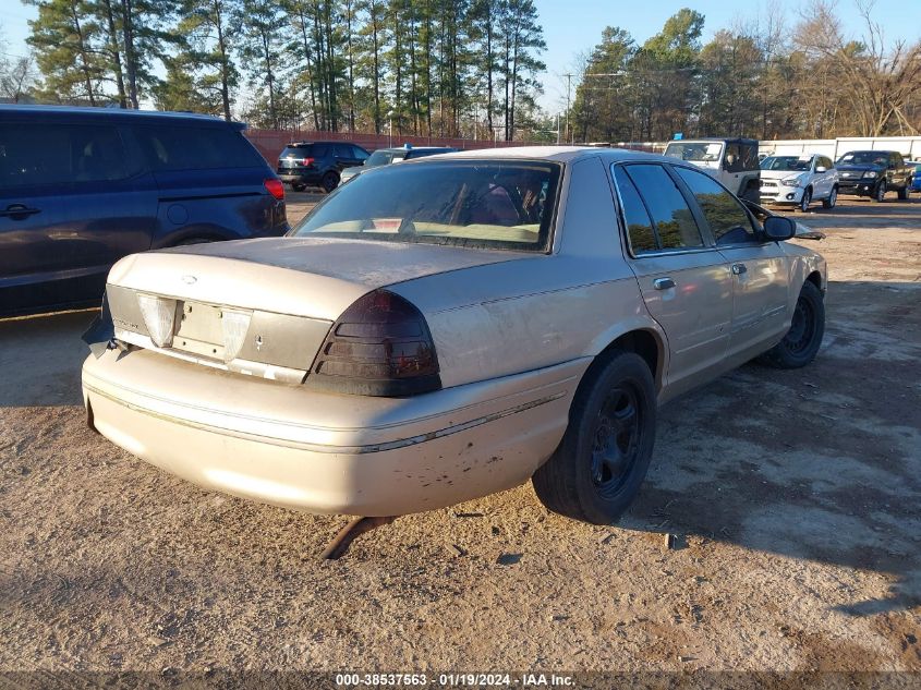 1998 Ford Crown Victoria Police Interceptor VIN: 2FAFP71W0WX158596 Lot: 38537563