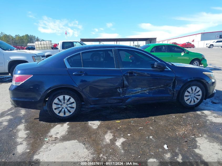 2010 Honda Accord 2.4 Lx VIN: 1HGCP2F37AA161934 Lot: 38537611