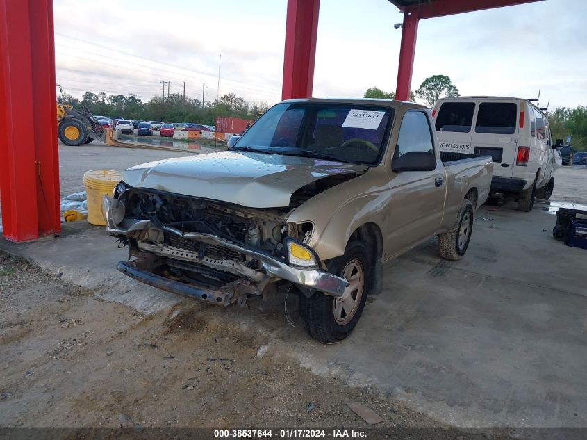 2003 Toyota Tacoma Base (M5) VIN: 5TENL42N33Z164604 Lot: 38537644