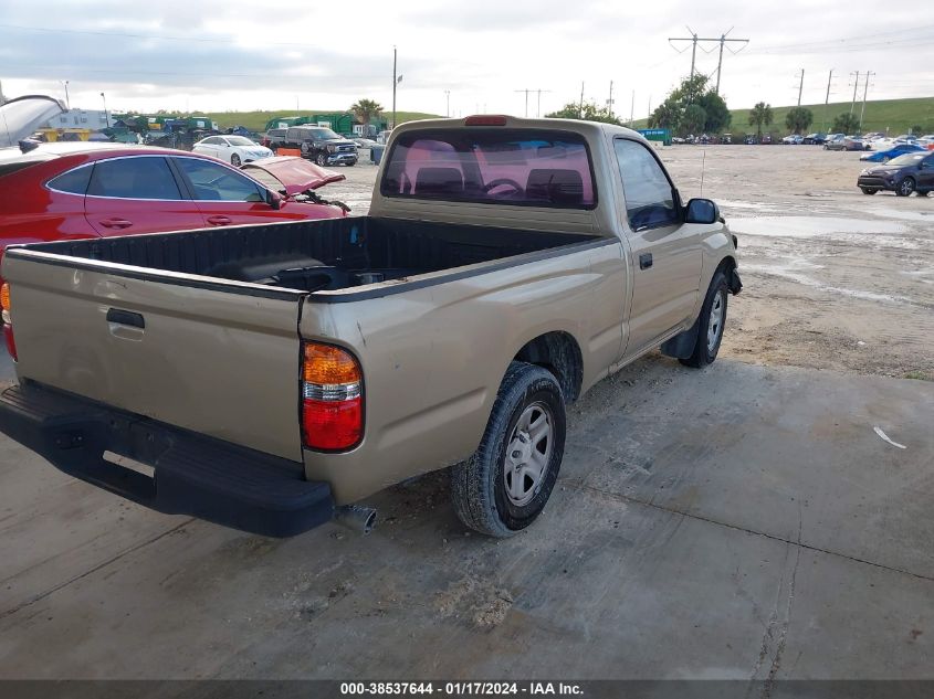 5TENL42N33Z164604 2003 Toyota Tacoma Base (M5)