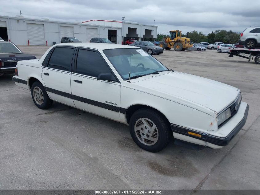 1989 Pontiac 6000 Le VIN: 1G2AF51W7K6260824 Lot: 38537657