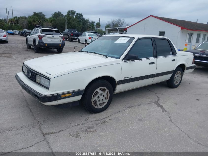 1989 Pontiac 6000 Le VIN: 1G2AF51W7K6260824 Lot: 38537657