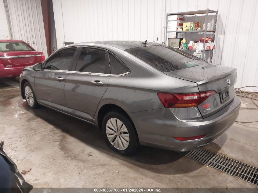 2019 Volkswagen Jetta 1.4T R-Line/1.4T S/1.4T Se VIN: 3VWC57BU7KM144925 Lot: 38537700