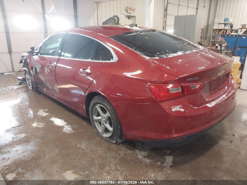 2016 Chevrolet Malibu Ls VIN: 1G1ZB5ST9GF307012 Lot: 38537763