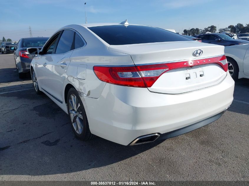 2015 Hyundai Azera VIN: KMHFG4JG2FA453897 Lot: 38537812