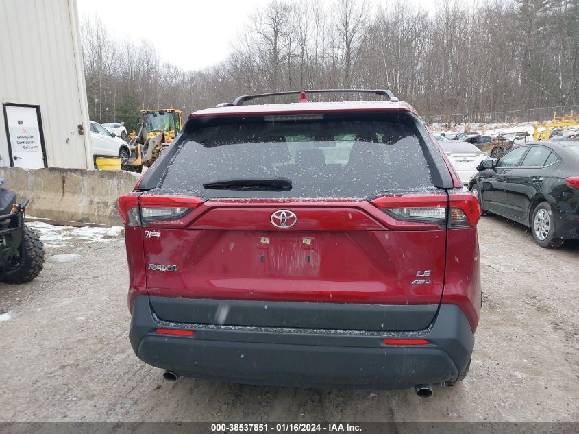 2021 Toyota Rav4 Le VIN: JTMG1RFV8MD075305 Lot: 38537851