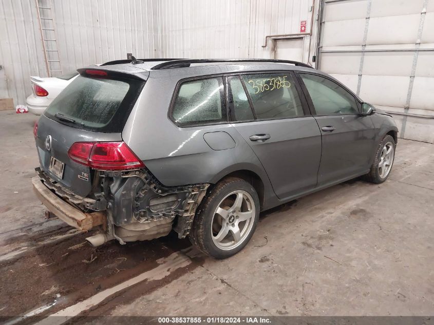 2017 VOLKSWAGEN GOLF SPORTWAGEN TSI S - 3VW017AU9HM509713
