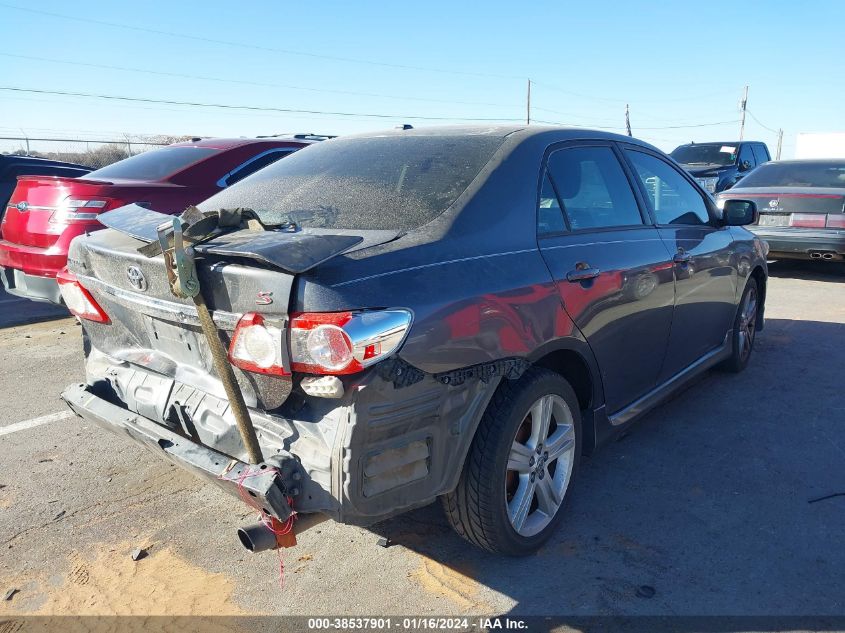 2013 Toyota Corolla S VIN: 5YFBU4EE6DP164079 Lot: 38537901