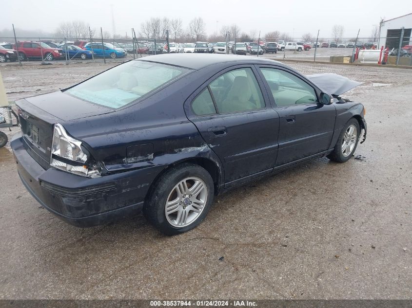 2007 Volvo S60 2.5T VIN: YV1RS592X72641815 Lot: 38537944