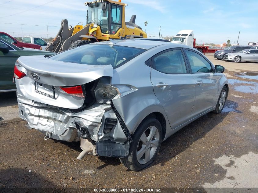 2013 Hyundai Elantra Gls VIN: 5NPDH4AE2DH374646 Lot: 38538063