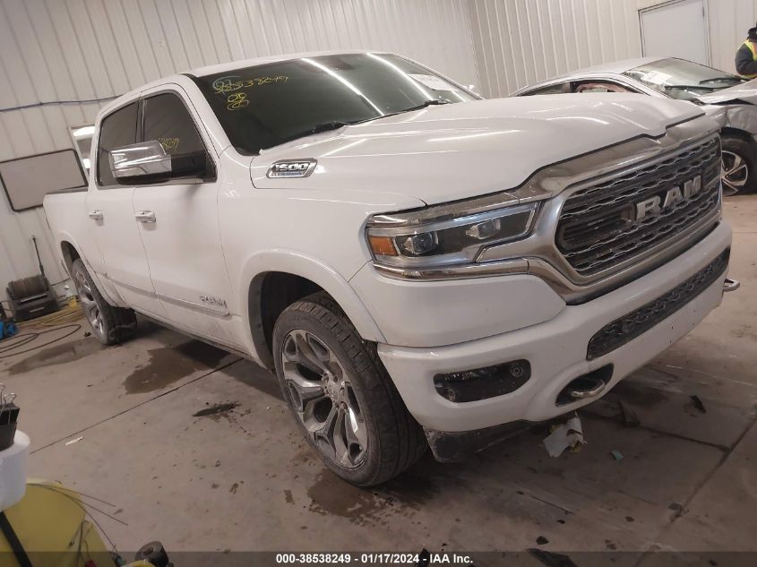 2021 Ram 1500 Limited 4X4 5'7 Box VIN: 1C6SRFHT6MN572870 Lot: 38538249