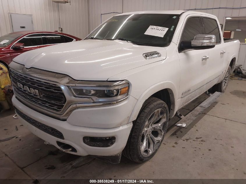 2021 Ram 1500 Limited 4X4 5'7 Box VIN: 1C6SRFHT6MN572870 Lot: 38538249