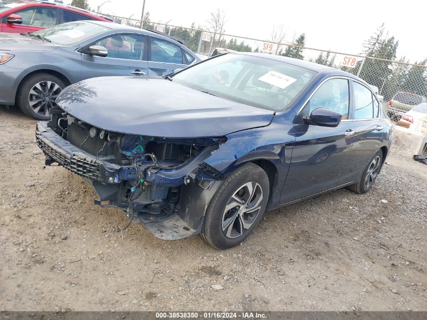 2017 Honda Accord Lx VIN: 1HGCR2F31HA173212 Lot: 38538350