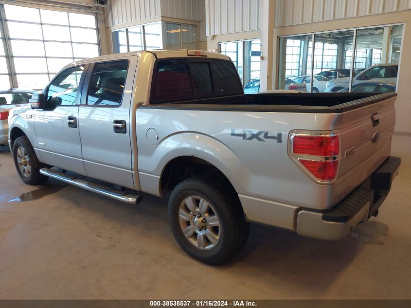 2012 Ford F-150 Xlt VIN: 1FTFW1ET3CFC92858 Lot: 38538537