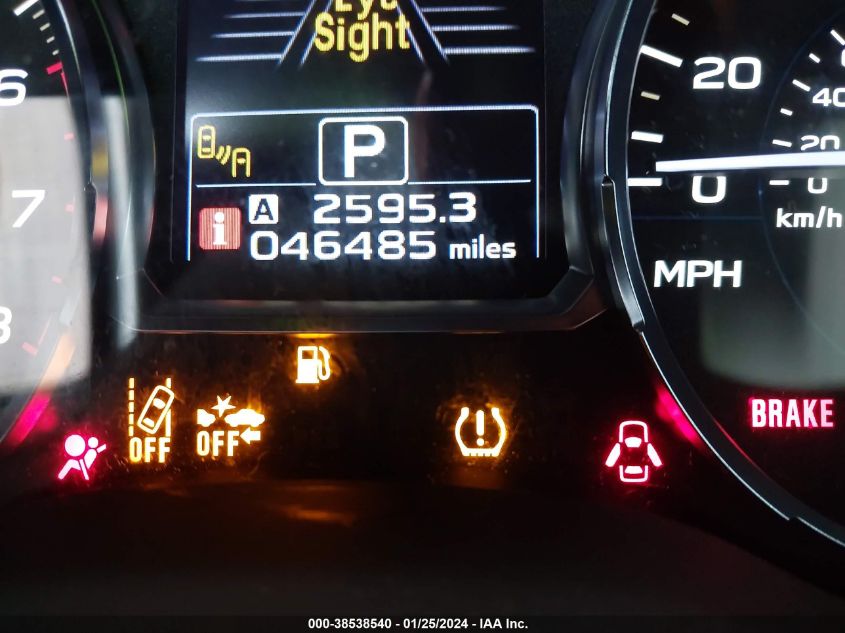 2017 Subaru Forester 2.5I Limited VIN: JF2SJARC0HH592569 Lot: 38538540