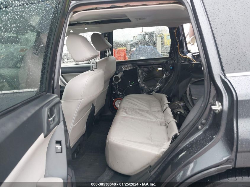 2017 Subaru Forester 2.5I Limited VIN: JF2SJARC0HH592569 Lot: 38538540