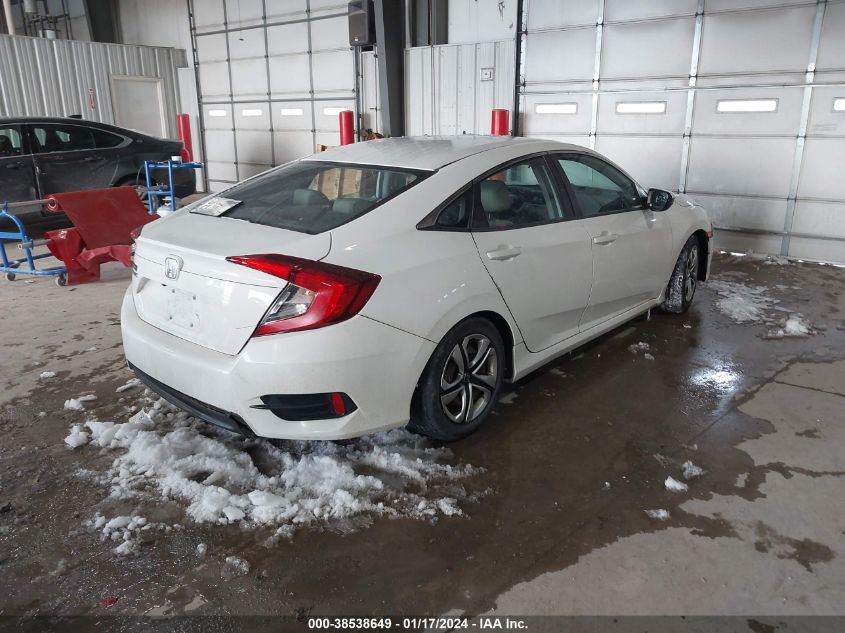 2016 Honda Civic Lx VIN: 19XFC2F57GE010963 Lot: 38538649