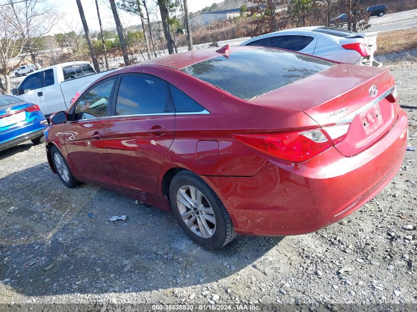 2013 Hyundai Sonata Gls VIN: 5NPEB4AC4DH655433 Lot: 38538830