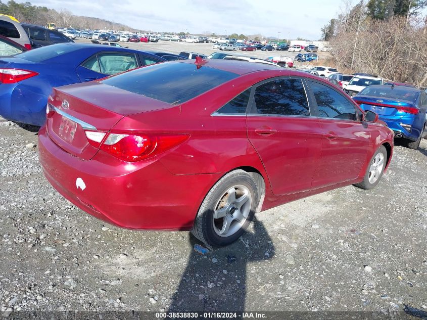 2013 Hyundai Sonata Gls VIN: 5NPEB4AC4DH655433 Lot: 38538830