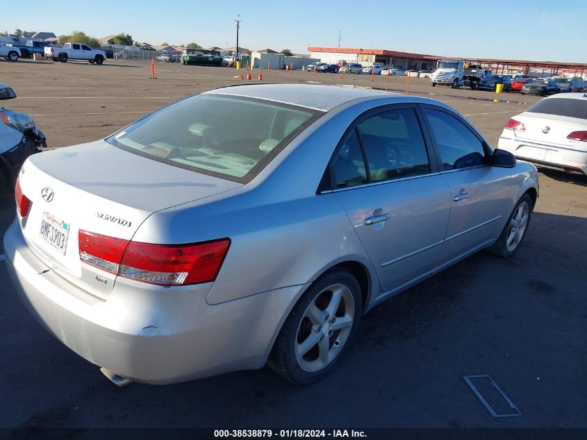 2006 Hyundai Sonata Gls V6/Lx V6 VIN: 5NPEU46F96H066930 Lot: 39915306