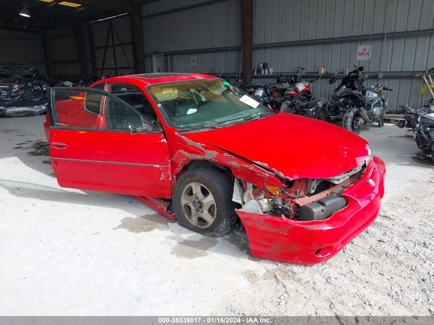 2000 Chevrolet Monte Carlo Ss VIN: 2G1WX12K6Y9172943 Lot: 38539017