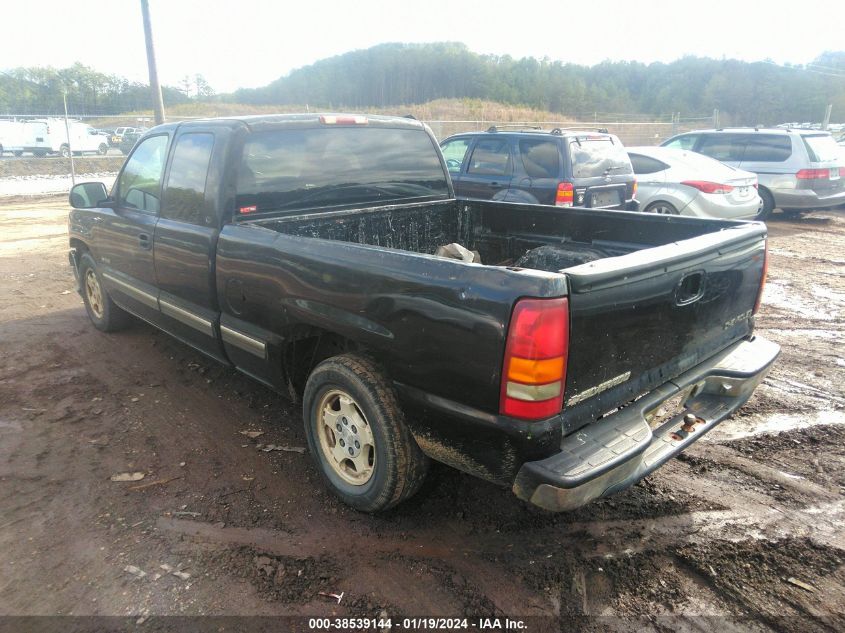 2000 Chevrolet Silverado 1500 Ls VIN: 2GCEC19T2Y1101511 Lot: 38539144