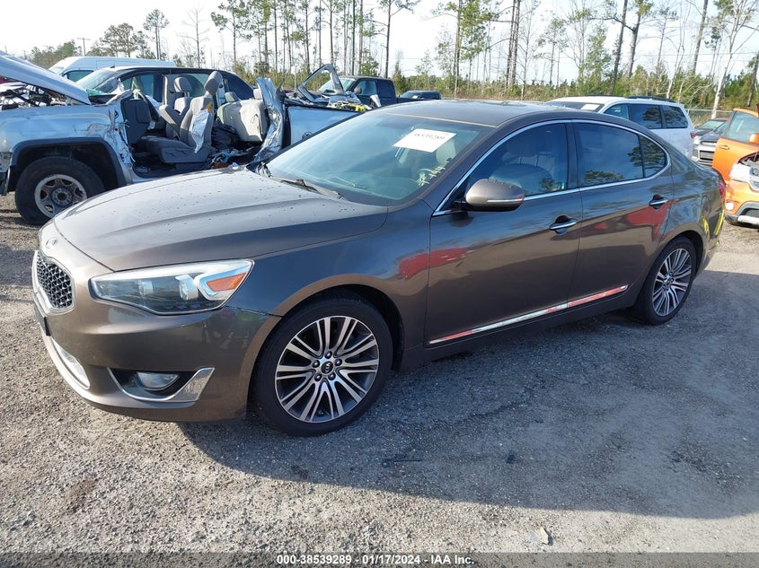2014 KIA CADENZA PREMIUM KNALN4D7XE5131120
