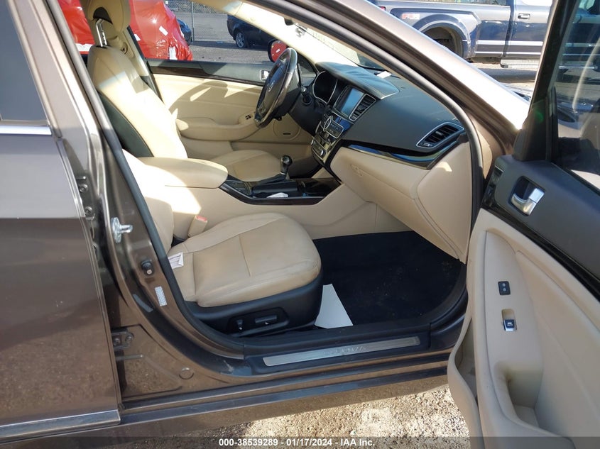 2014 KIA CADENZA PREMIUM KNALN4D7XE5131120