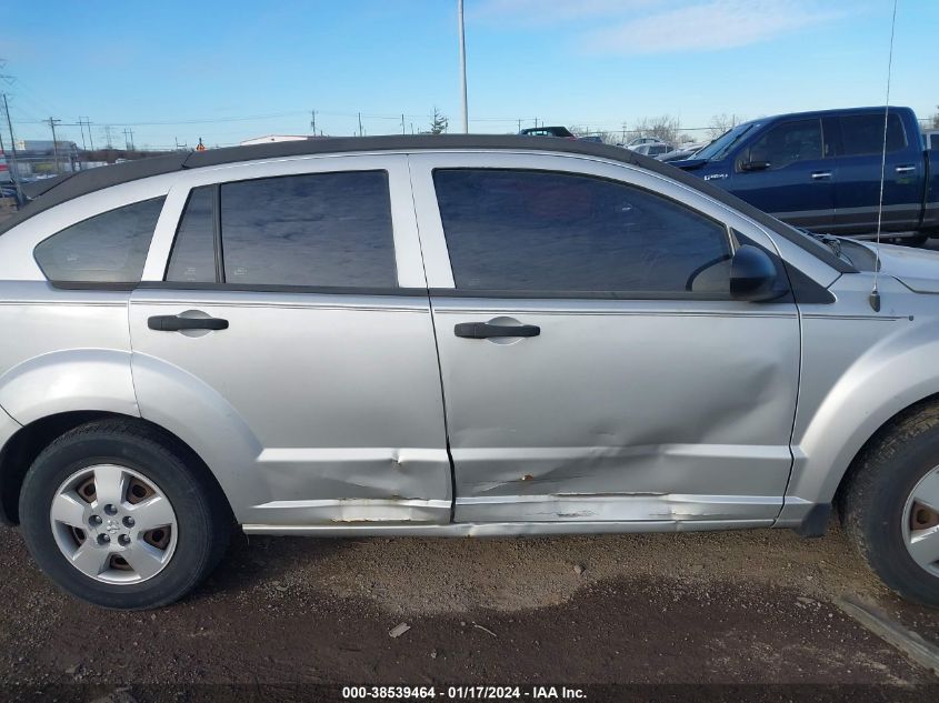 2007 Dodge Caliber VIN: 1B3HB28B97D590637 Lot: 38539464