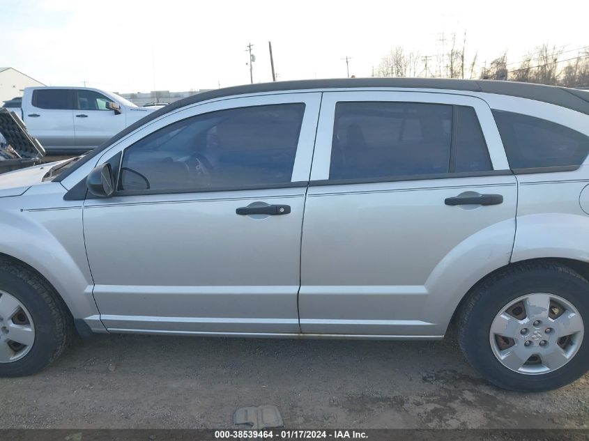 2007 Dodge Caliber VIN: 1B3HB28B97D590637 Lot: 38539464