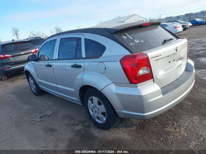 1B3HB28B97D590637 2007 Dodge Caliber