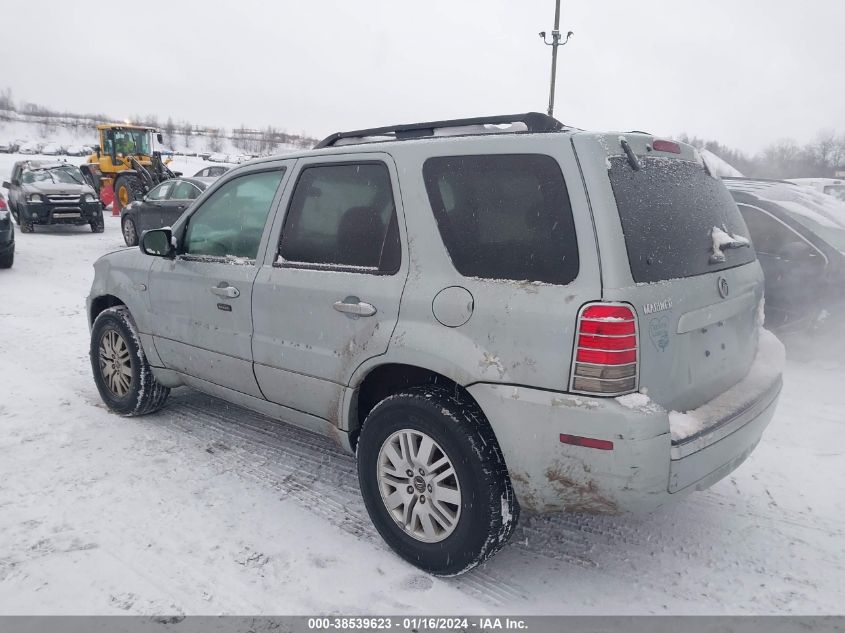 2005 Mercury Mariner Luxury/Premier VIN: 4M2YU57195DJ02202 Lot: 38539623