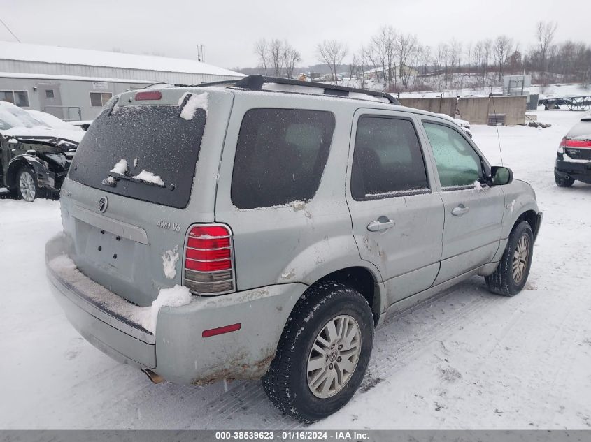 2005 Mercury Mariner Luxury/Premier VIN: 4M2YU57195DJ02202 Lot: 38539623