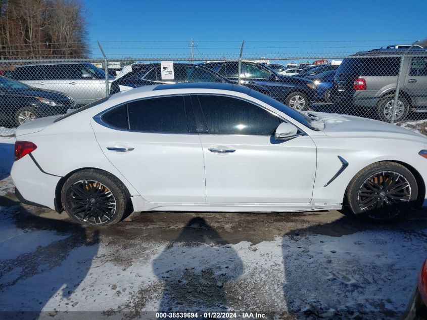 2019 Genesis G70 2.0T Advanced VIN: KMTG34LA1KU024936 Lot: 38539694