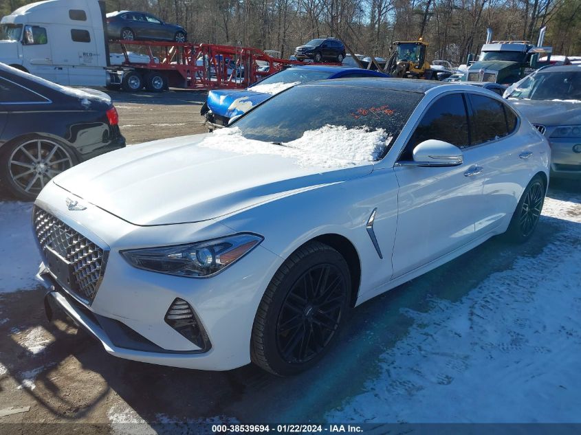 2019 Genesis G70 2.0T Advanced VIN: KMTG34LA1KU024936 Lot: 38539694