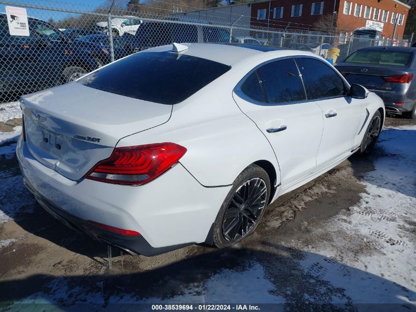 2019 Genesis G70 2.0T Advanced VIN: KMTG34LA1KU024936 Lot: 38539694