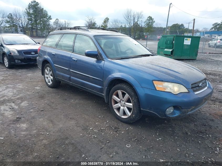 2006 Subaru Outback 2.5I Limited VIN: 4S4BP62C867324288 Lot: 38539770