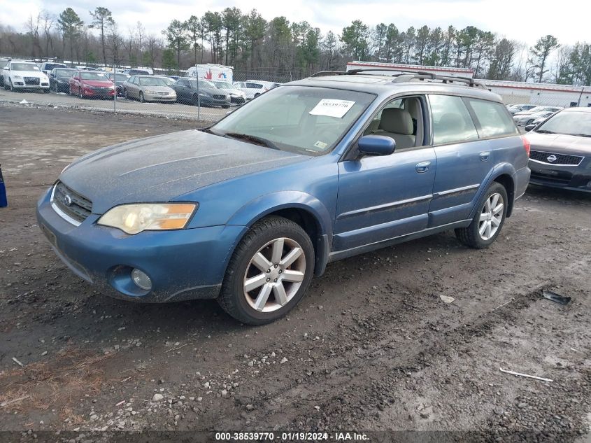 2006 Subaru Outback 2.5I Limited VIN: 4S4BP62C867324288 Lot: 38539770